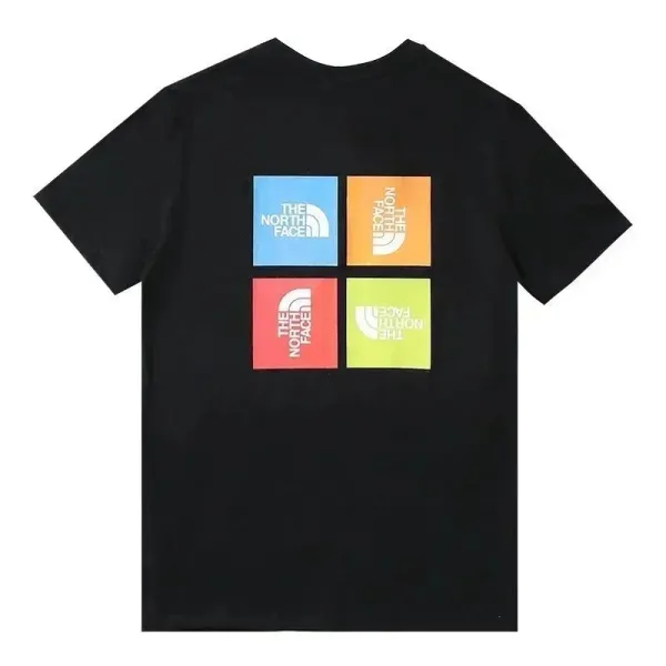 The North Face Quad Logo Black T-Shirt - 1