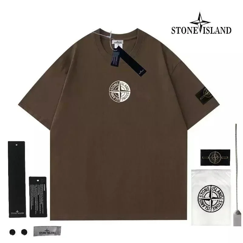 Stone Island Brown T
