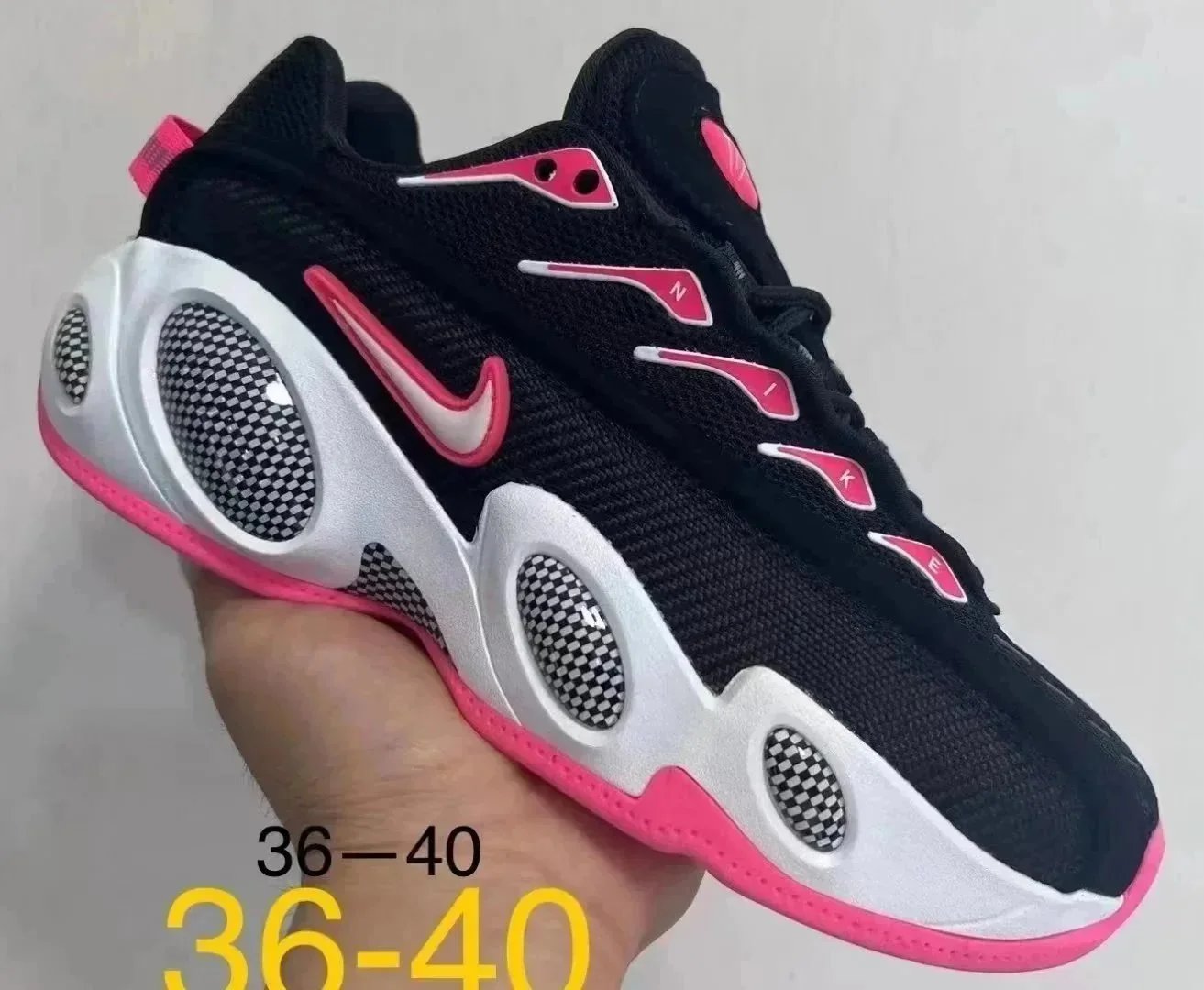 Nike Air Zoom Pegasus Black Pink Sneakers