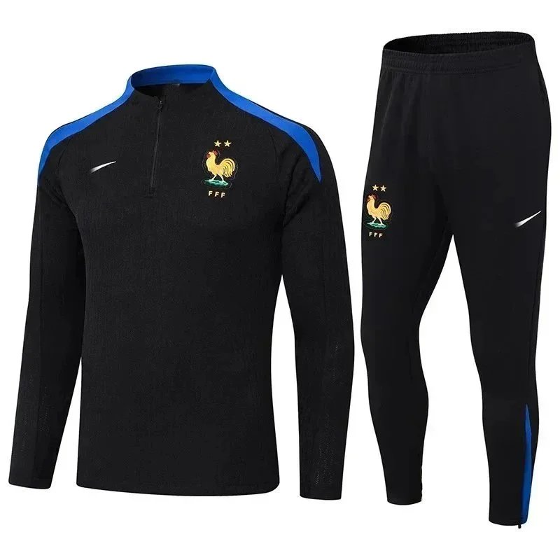 Nike France Black Training Suit