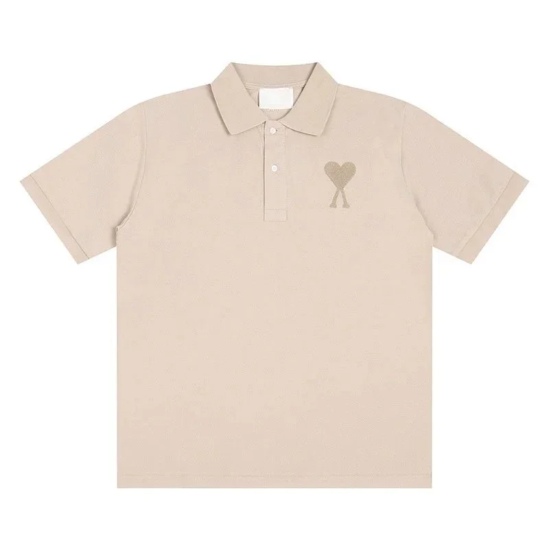 Ami Paris Beige Polo
