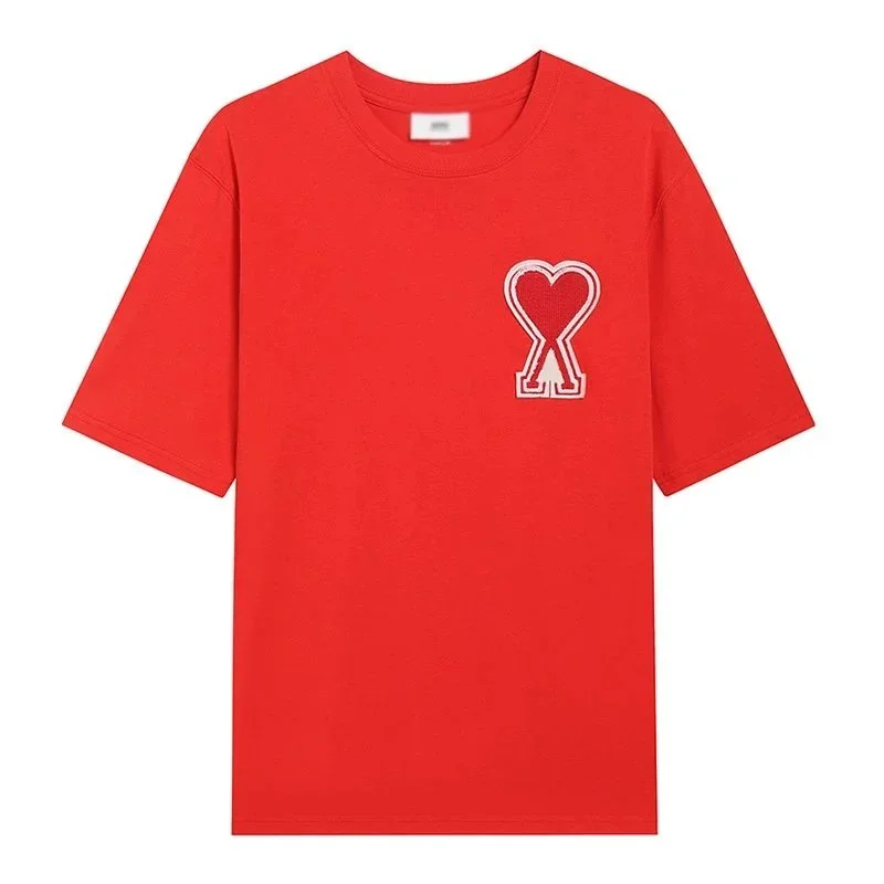Ami Paris Red T-Shir