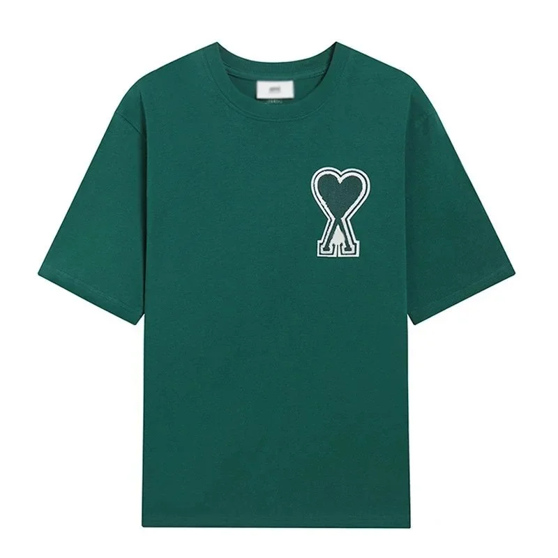Ami Paris Green T-Sh