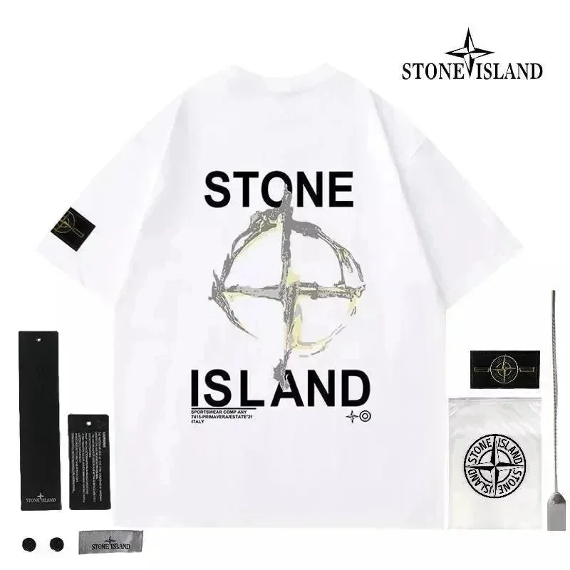 Stone Island White T