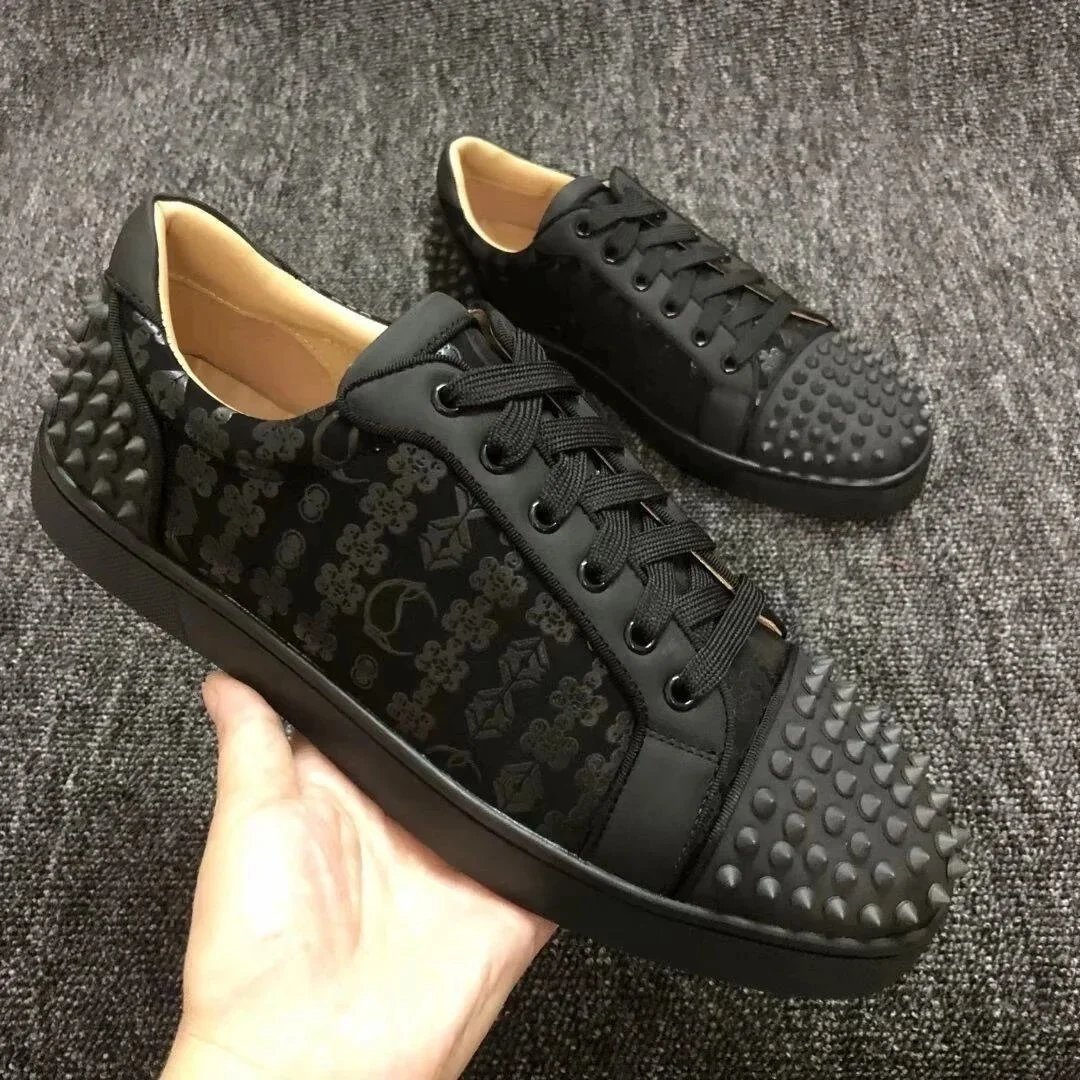 Christian Louboutin Black Sneakers