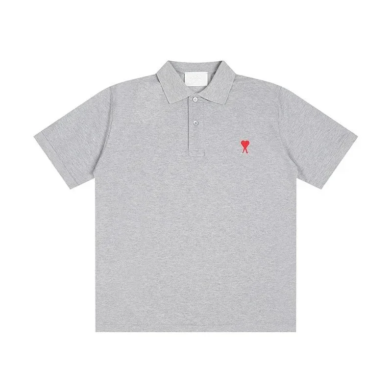 Ami Paris Grey Polo 