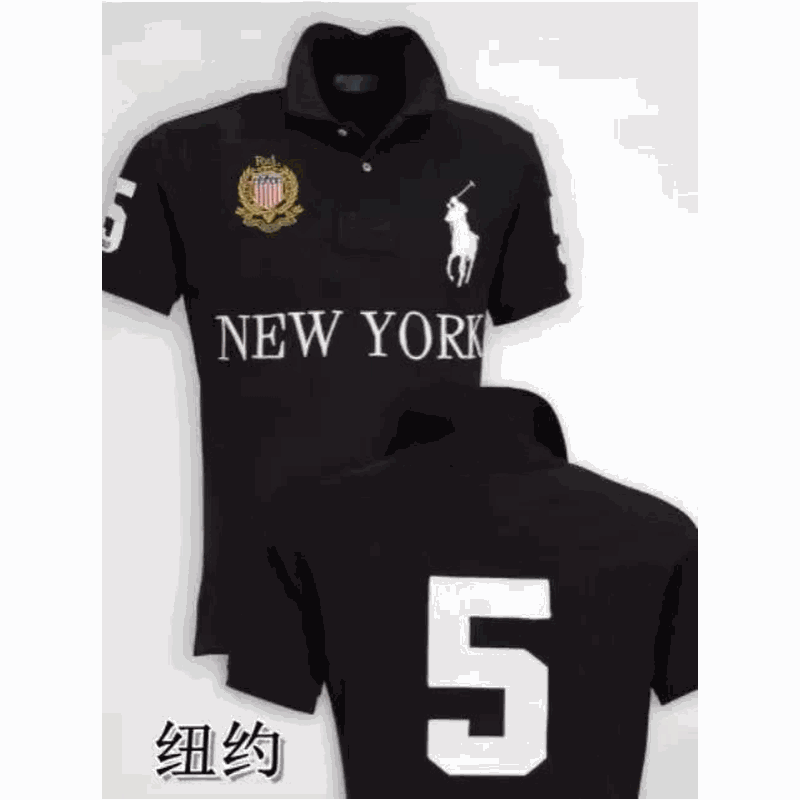 Polo Ralph Lauren New York Customized Mesh Polo Shirt--T-Shirt