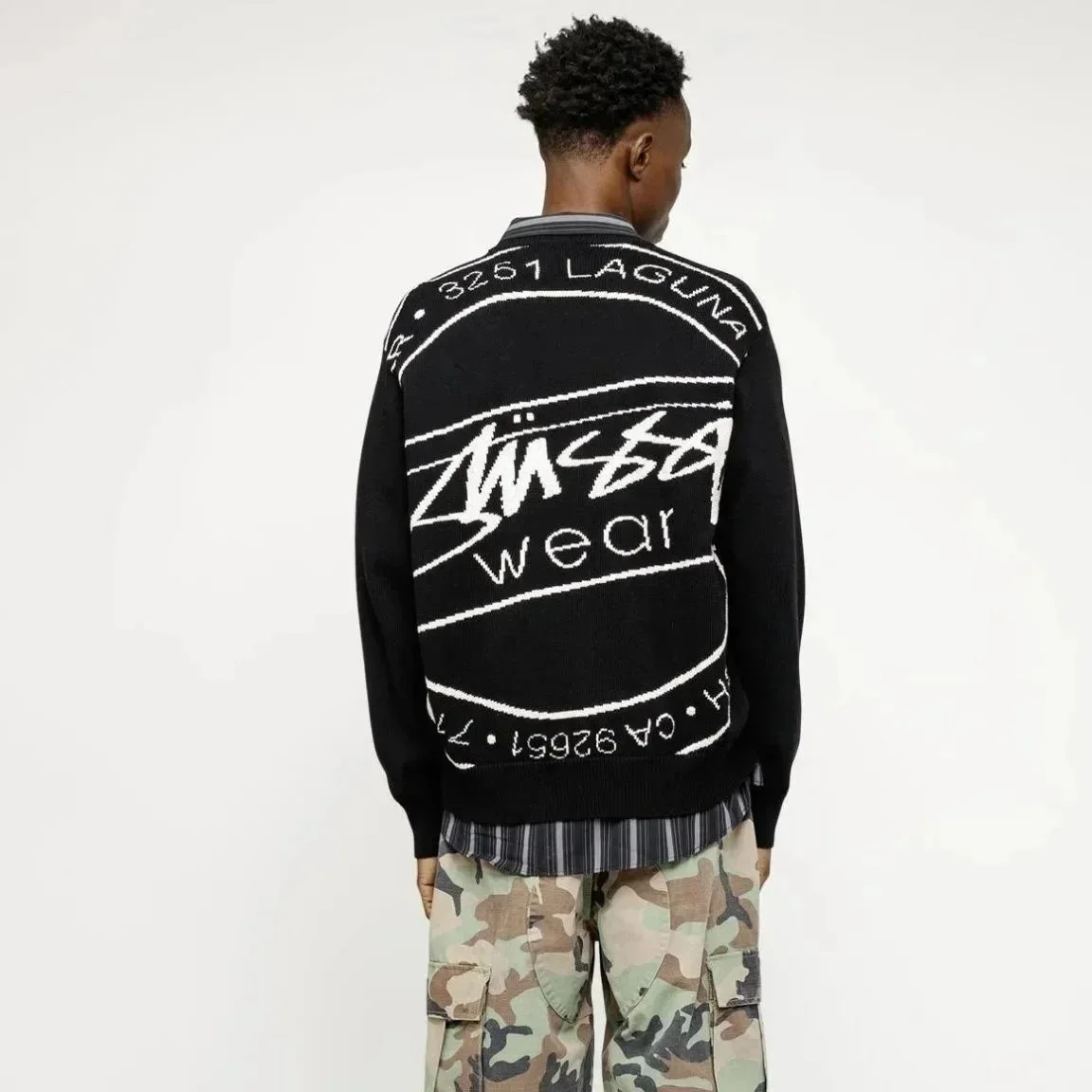 Stüssy Black Sweater
