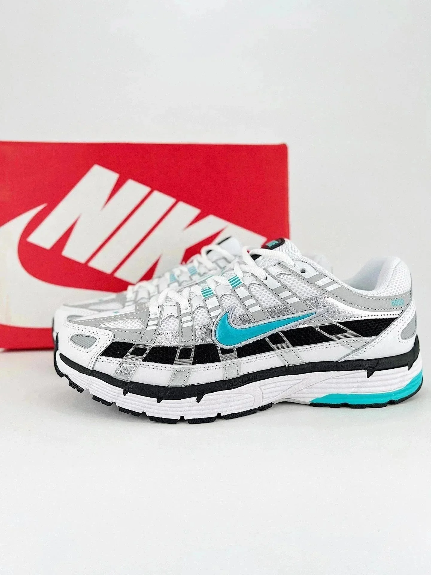 Nike P-6000 White Bl