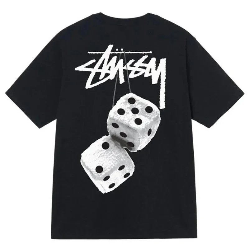 Stussy dice pattern T-shirt.-- T-shirt- 