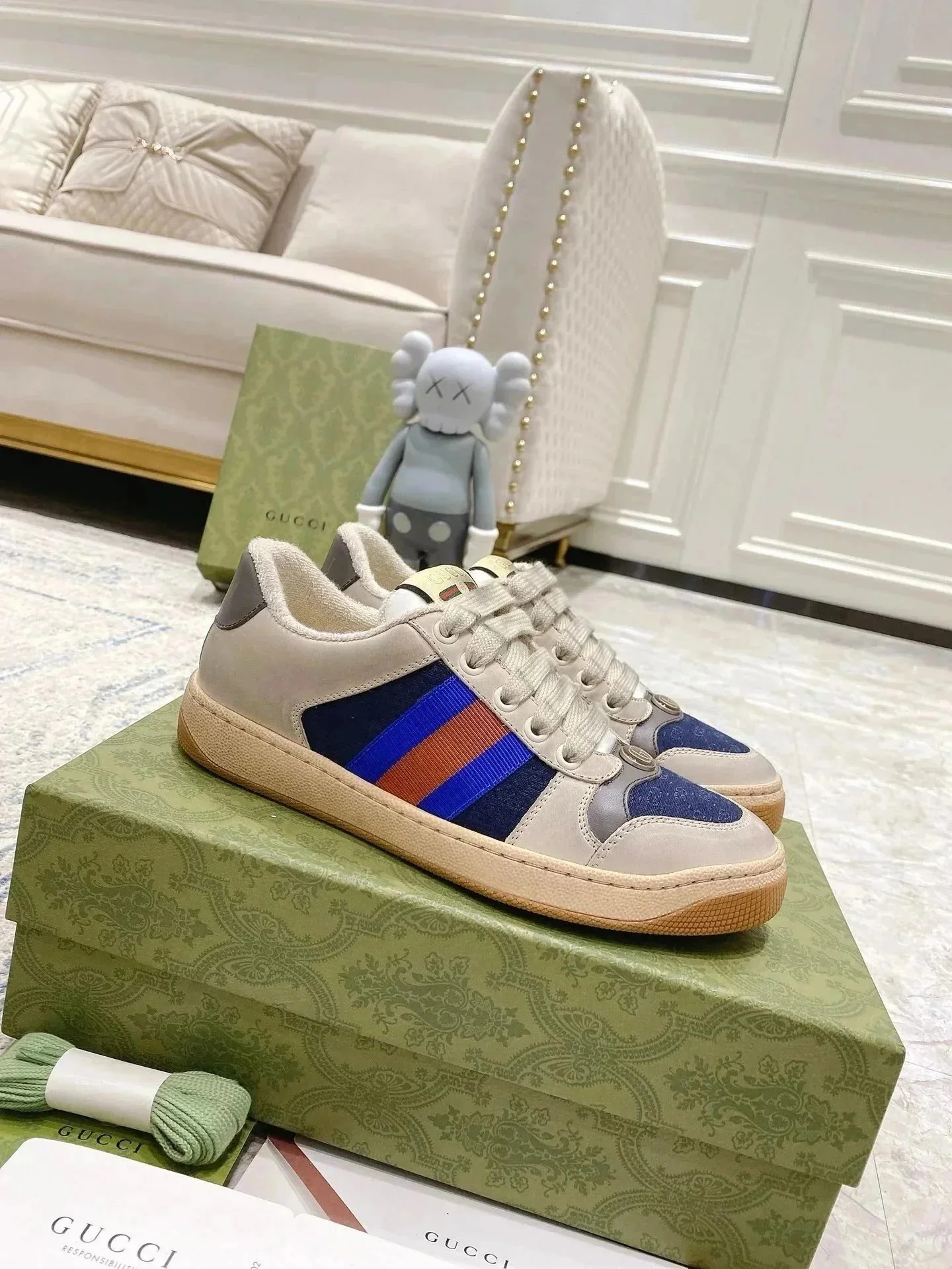 Gucci Ace Beige Snea