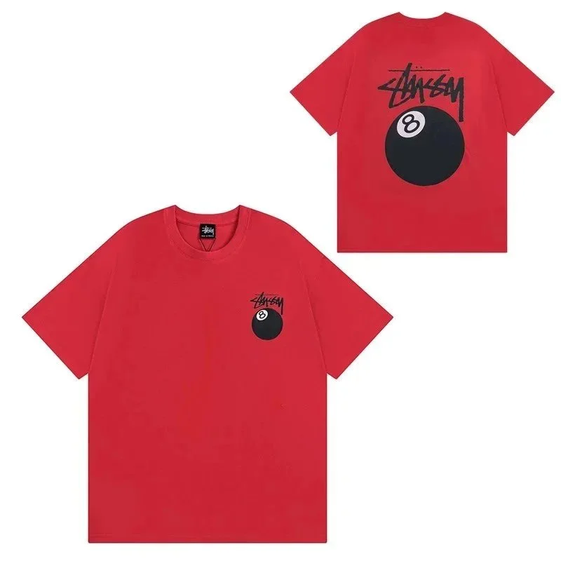 Stussy 8 Ball Red T-