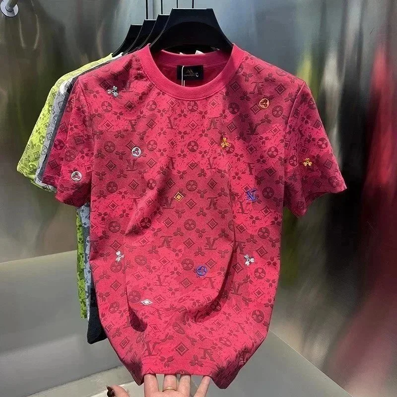 Louis Vuitton Red T-