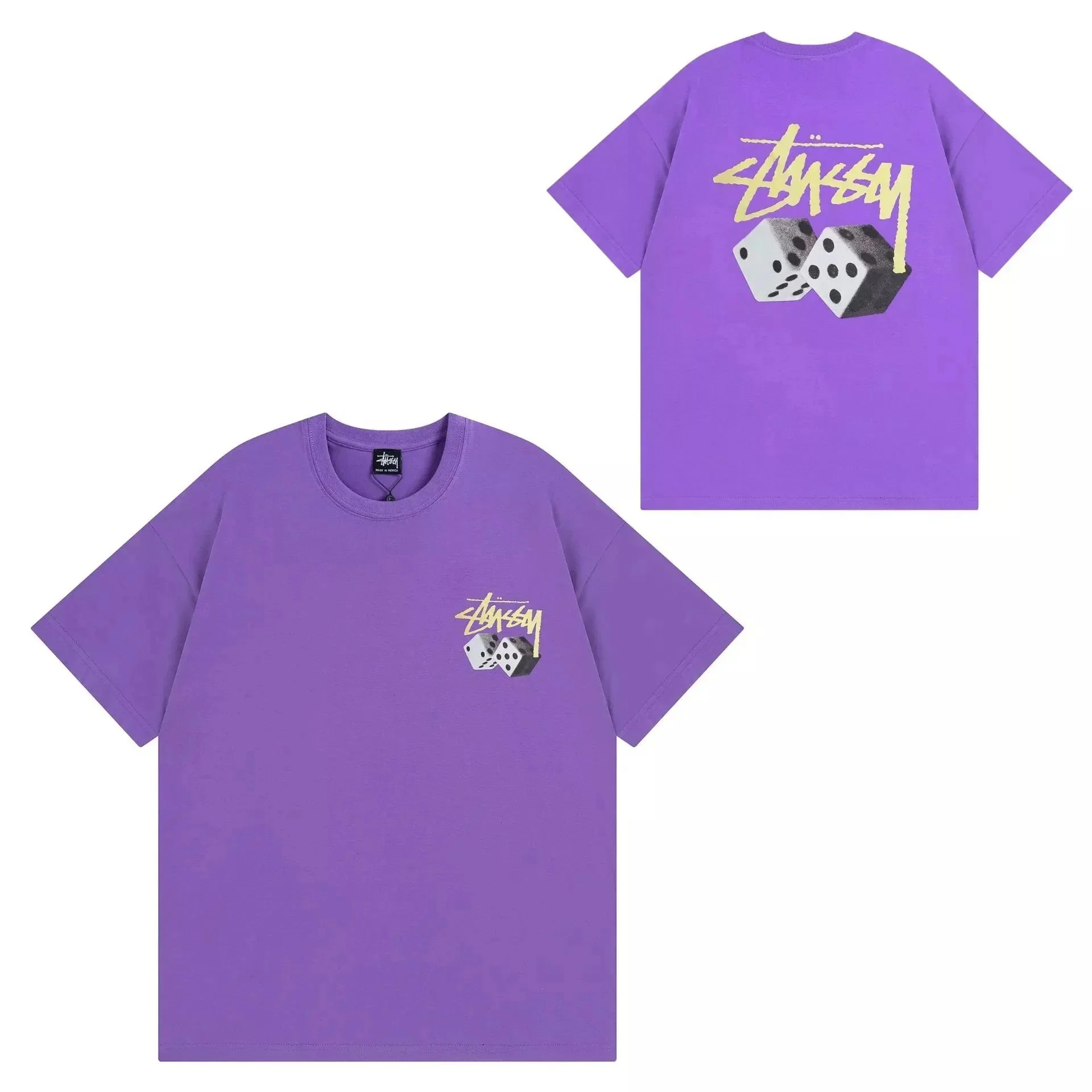 Stussy Dice Purple T