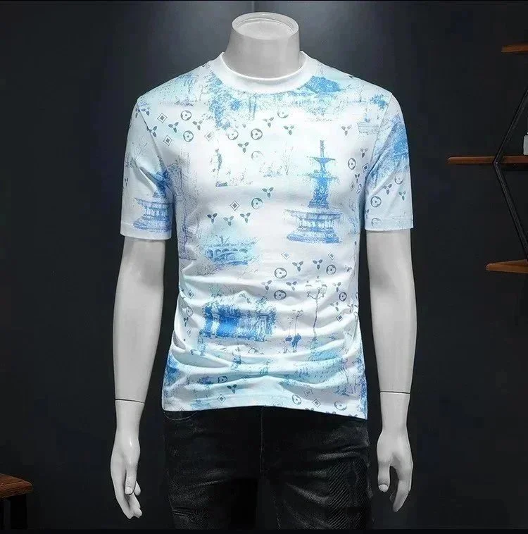 Louis Vuitton Blue T