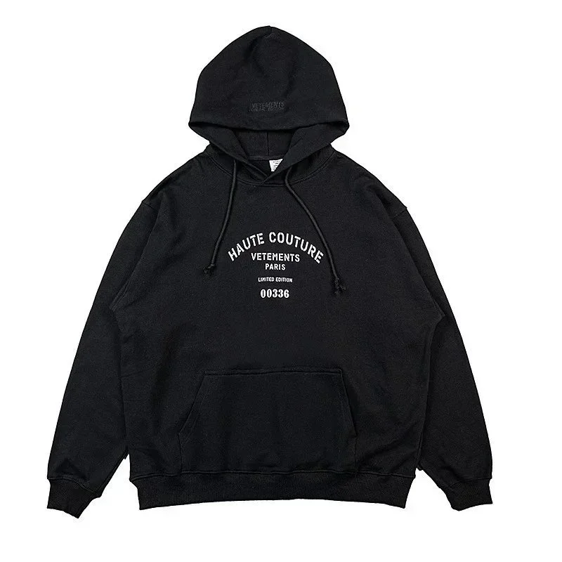 Vetements Black Hood