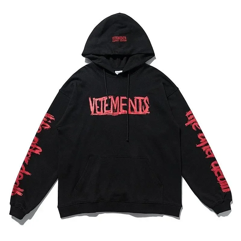 Vetements Black Hood