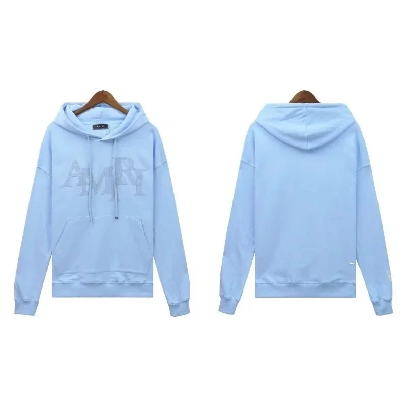 Amiri Light Blue Hoo