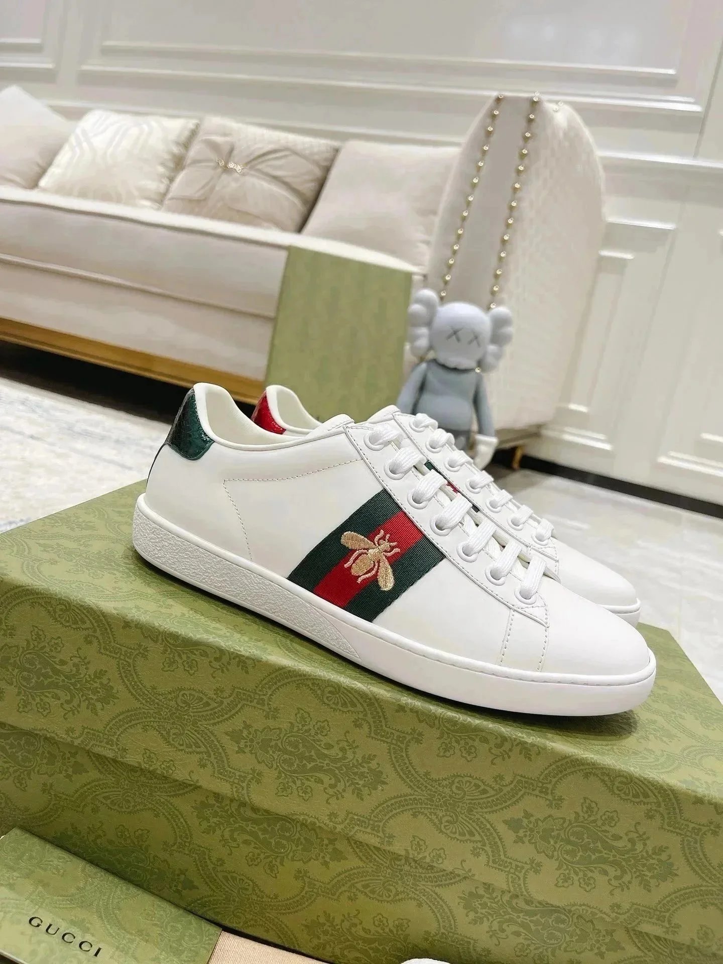 Gucci Ace White Sneakers