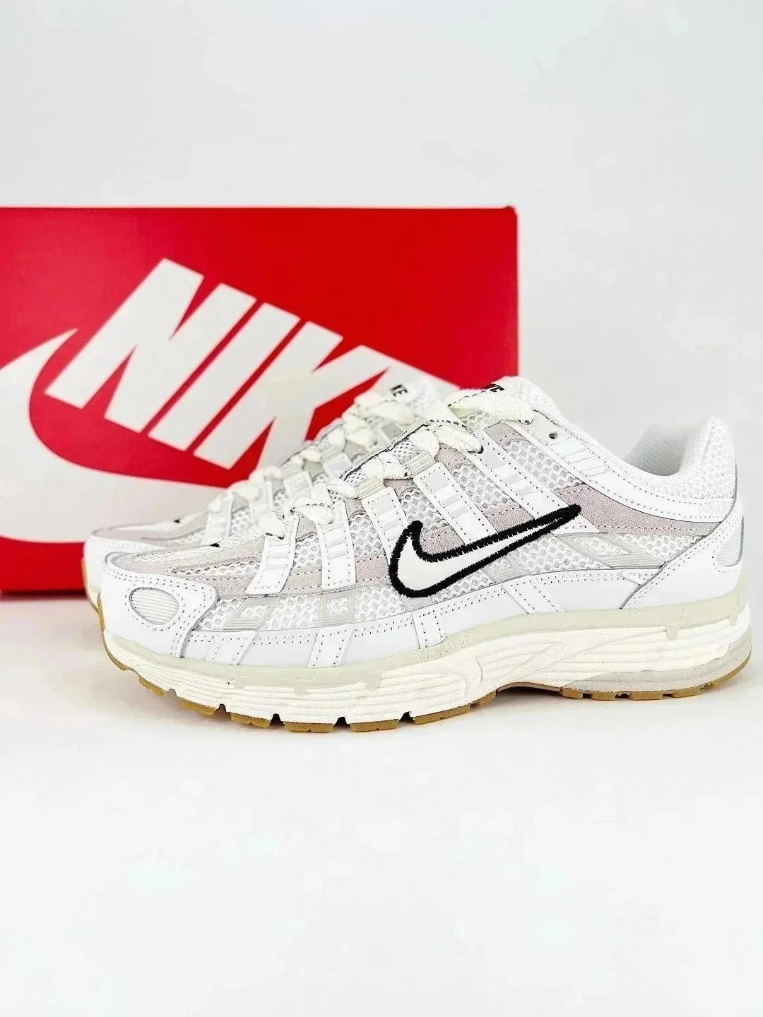 Nike P-6000 White Sn