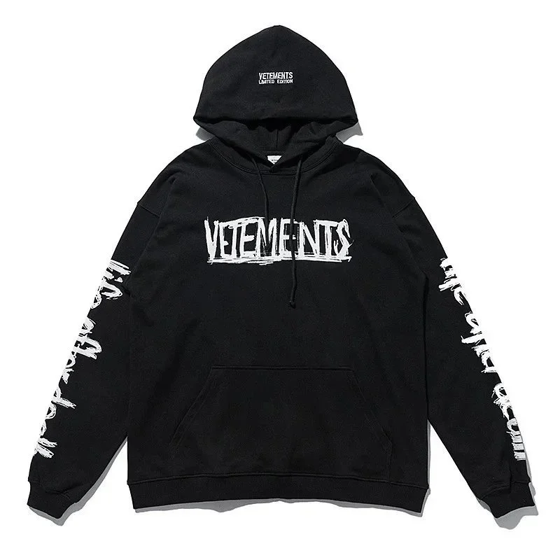 Vetements Black Hood