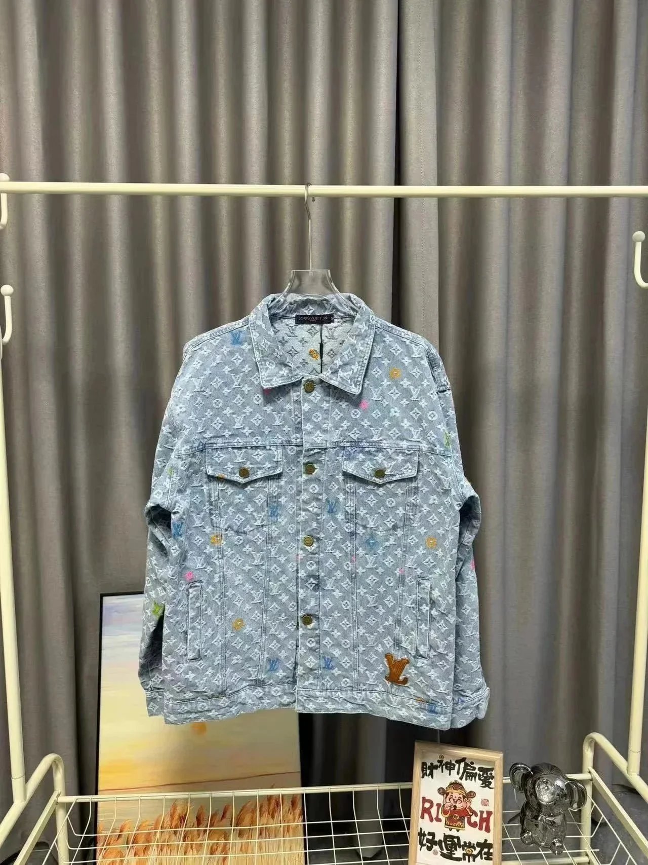 Louis Vuitton Blue Jacket