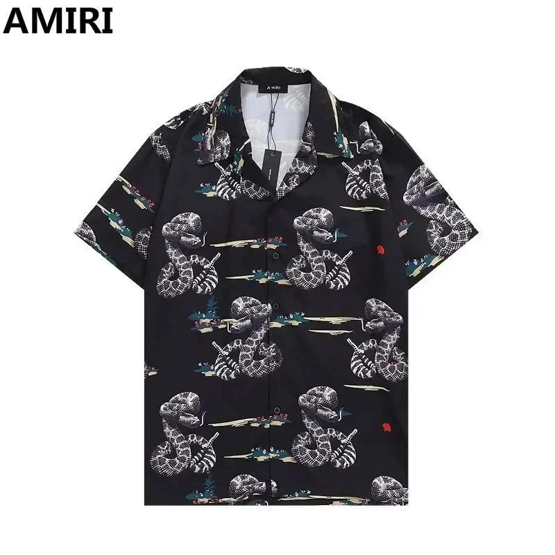 Amiri Snake Print Bl