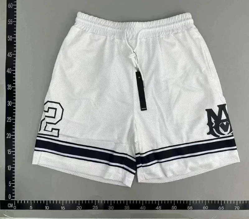 Amiri 22 White Graphic Jersey Set
