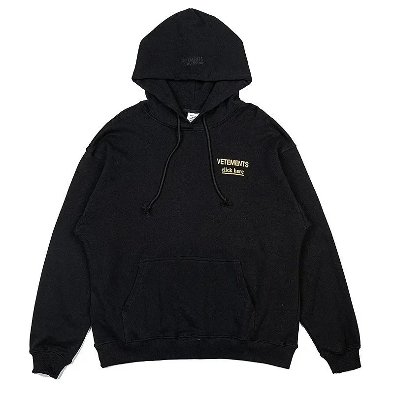 Vetements Black Hood
