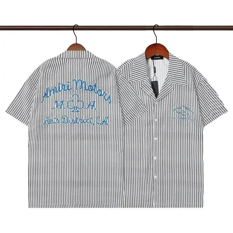 Amiri Striped Blue S