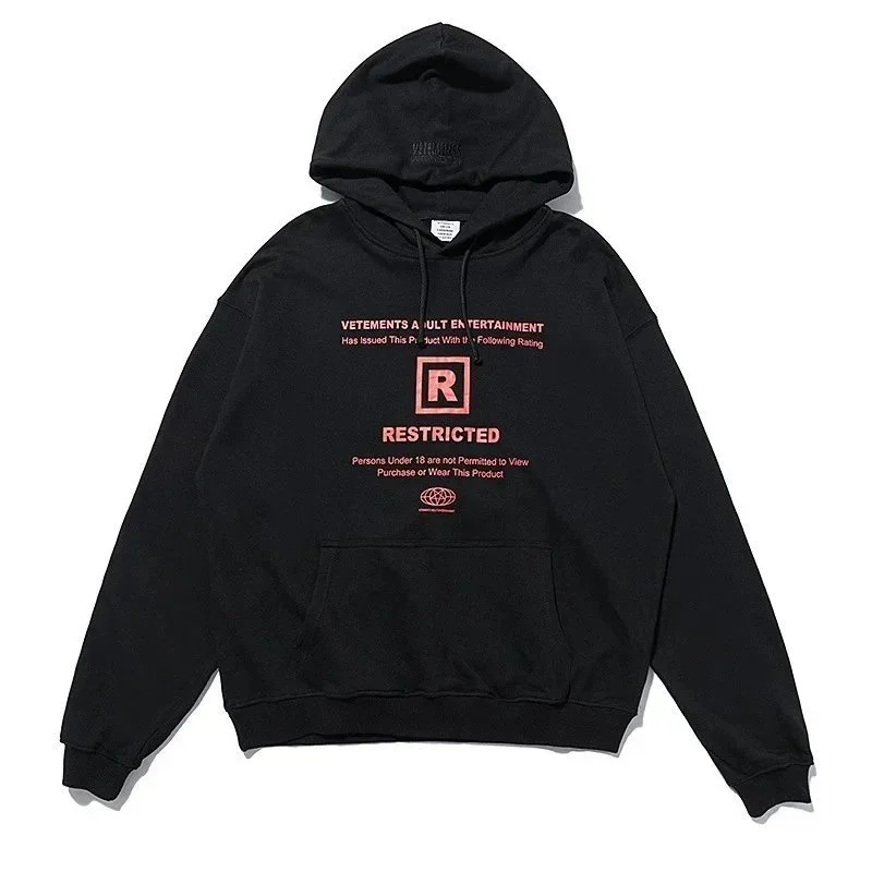 Vetements Black Hood