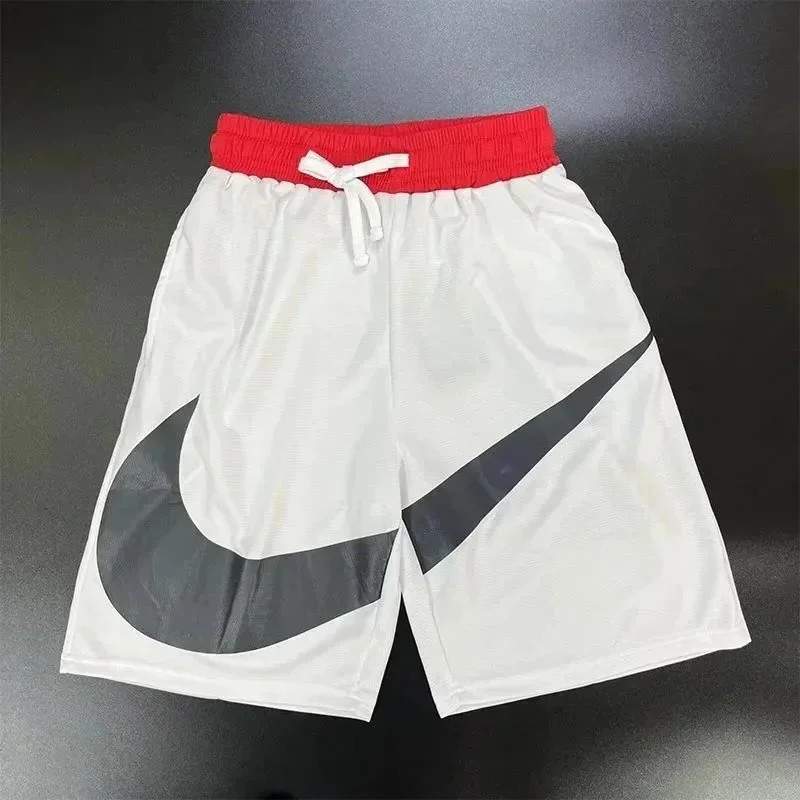 Nike White Red Short