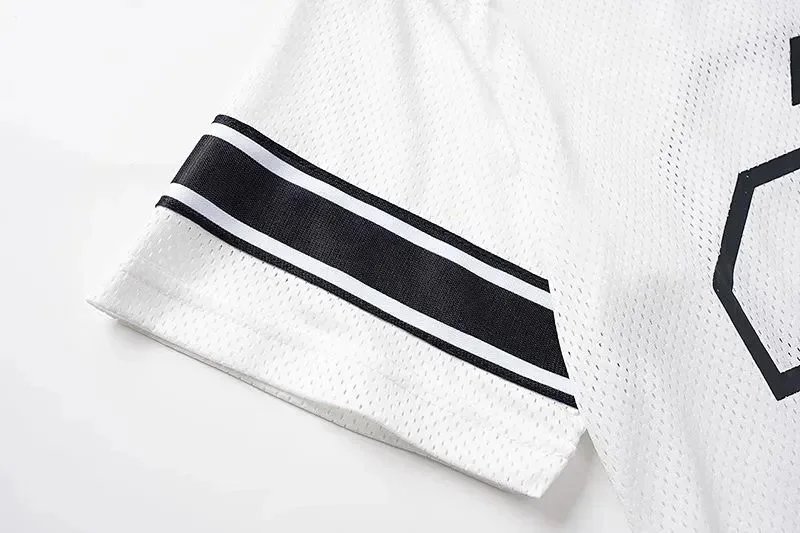 Amiri 22 White Graphic Jersey Set