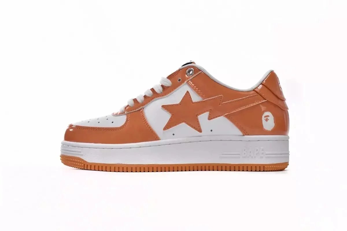 BAPE STA Orange Sneakers