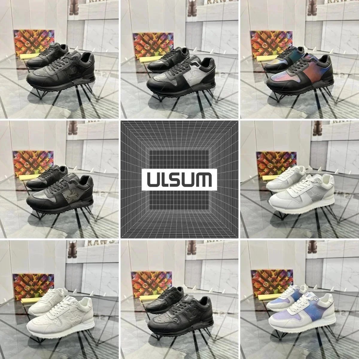 Louis Vuitton minimalist sports sneakers --shoes- 