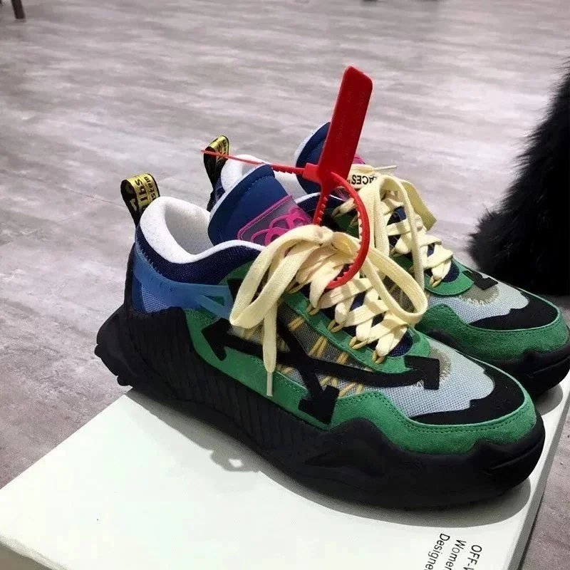 Off-White Diag Camo White Chunky Sneakers