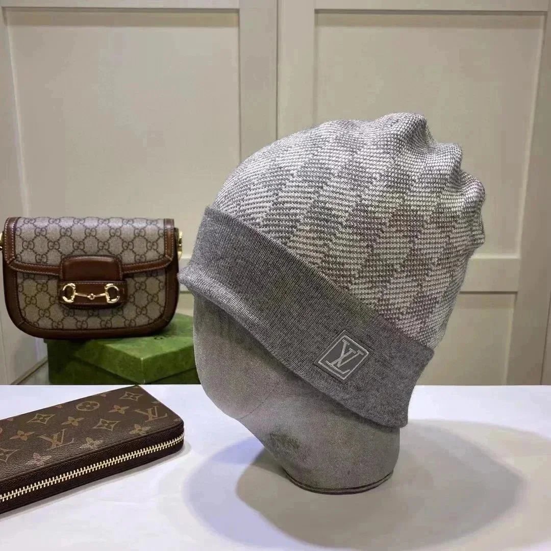 Louis Vuitton Grey Hat