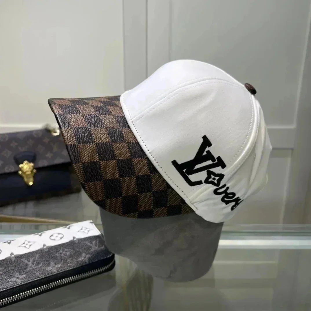 Louis Vuitton Monogram Knit Beanie Blue Casual