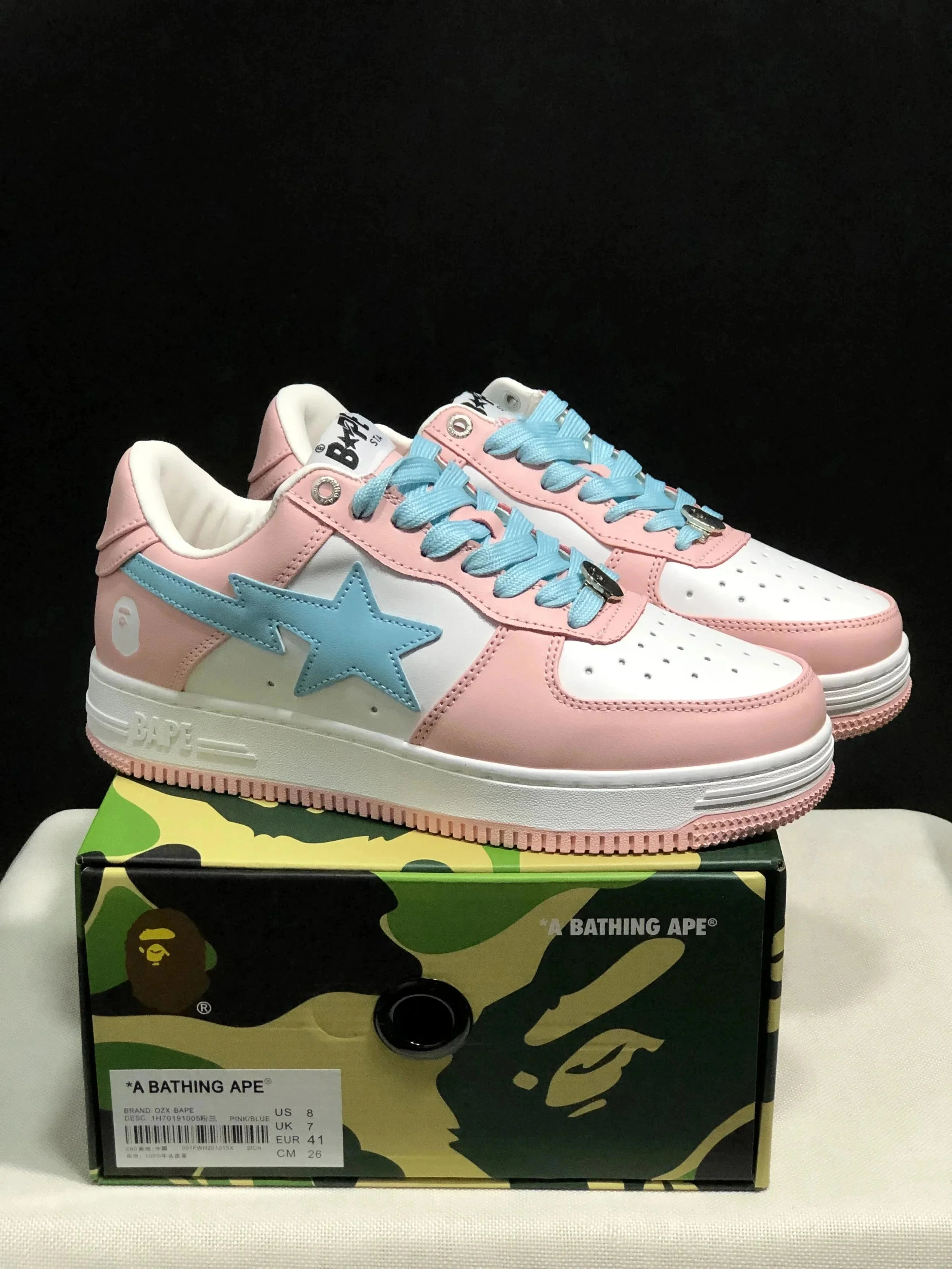 BAPE Pink Sneakers