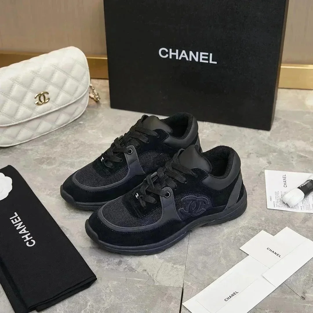 Chanel Black Sneaker