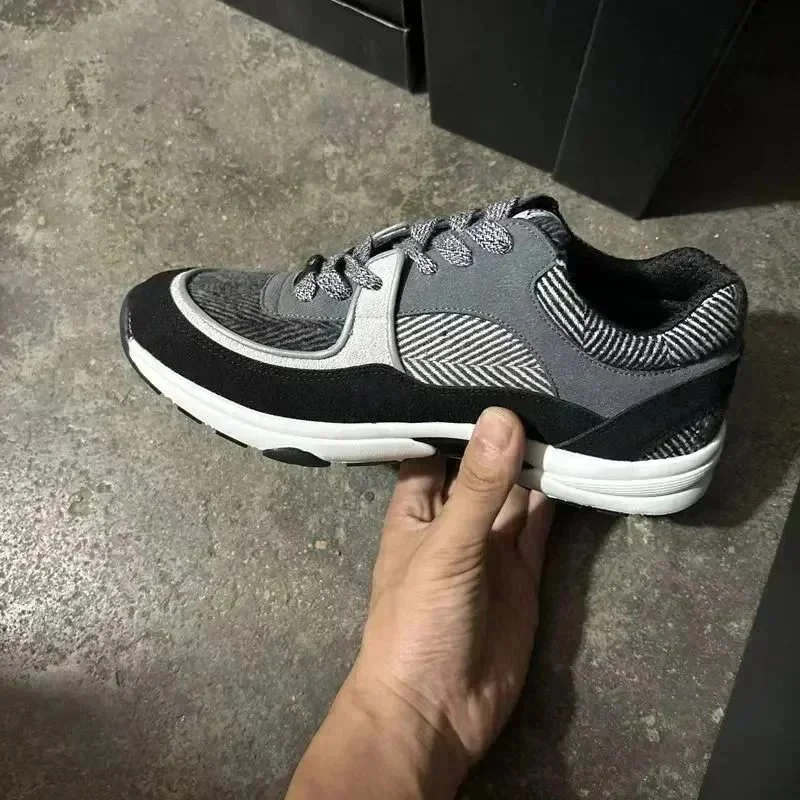 Chanel Grey Sneakers