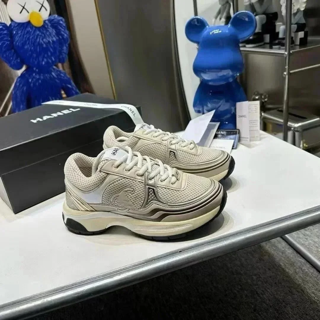 Chanel Beige Sneaker