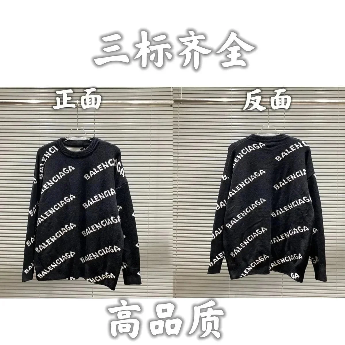 Balenciaga Black Swe