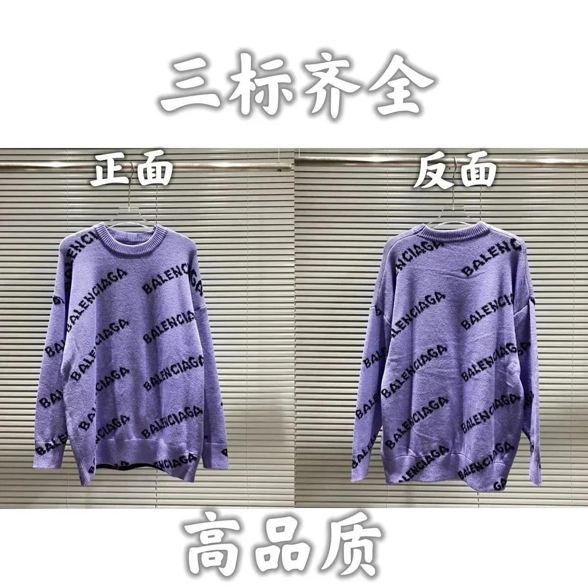 Balenciaga Purple Sw