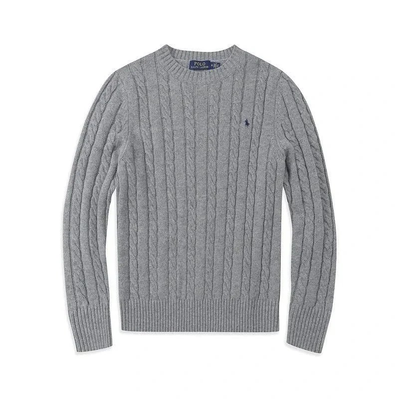 POLO RALPH LAUREN KIDS logo-embroidered Jumpe--Sweaters