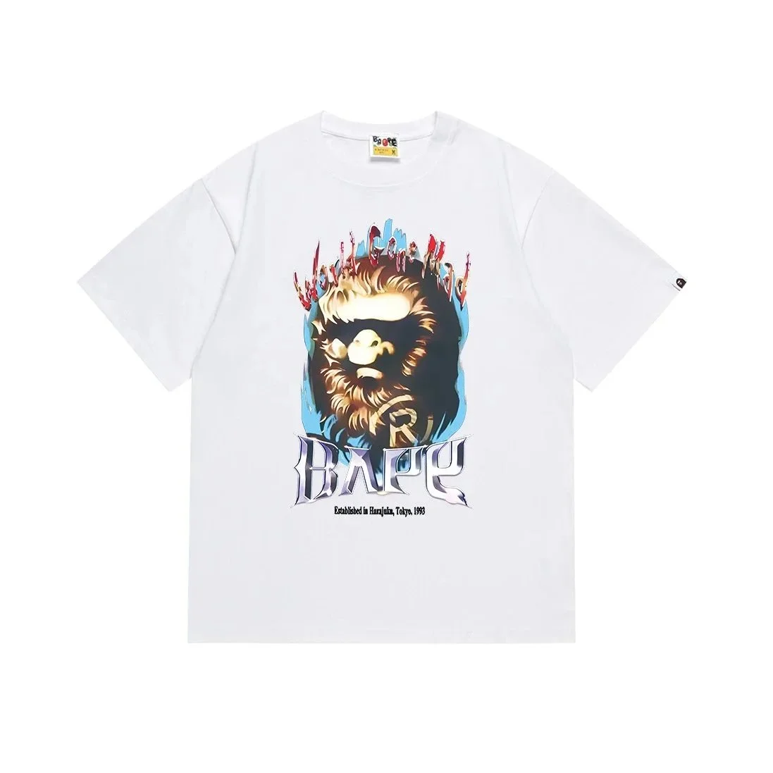 A BATHING APE White 