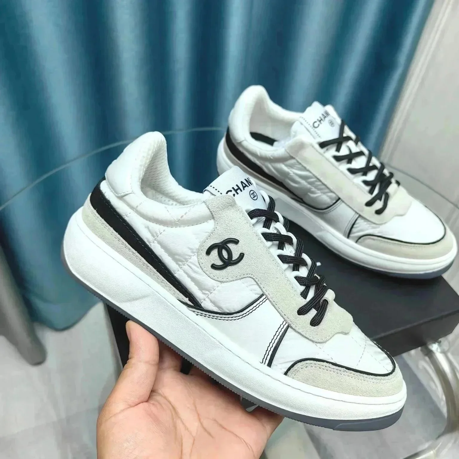 Chanel White Sneaker