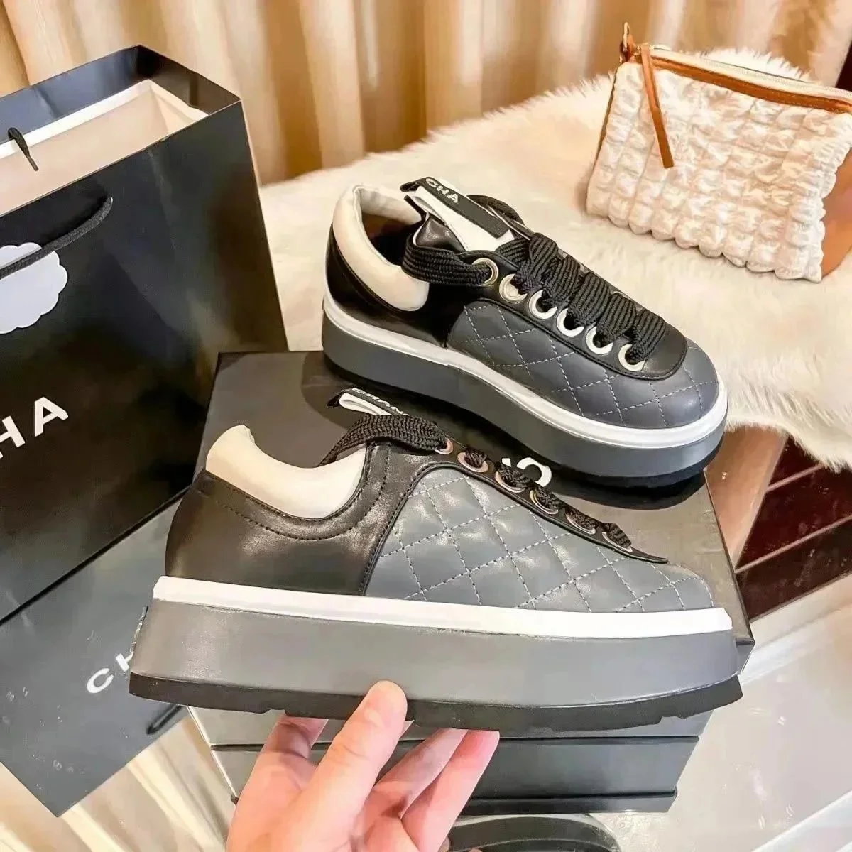 Chanel Black and Whi