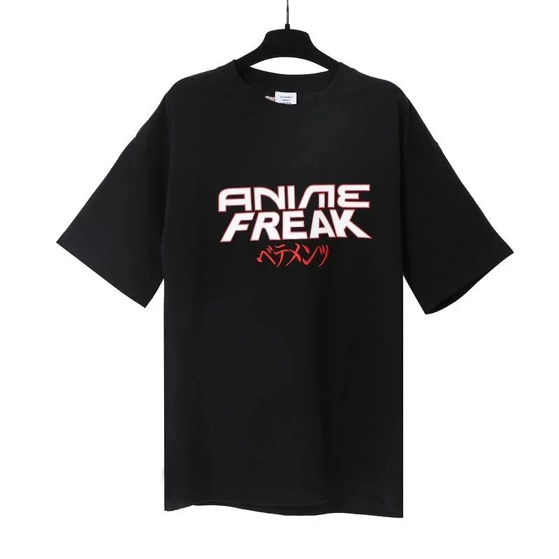 Anime Freak Black T-