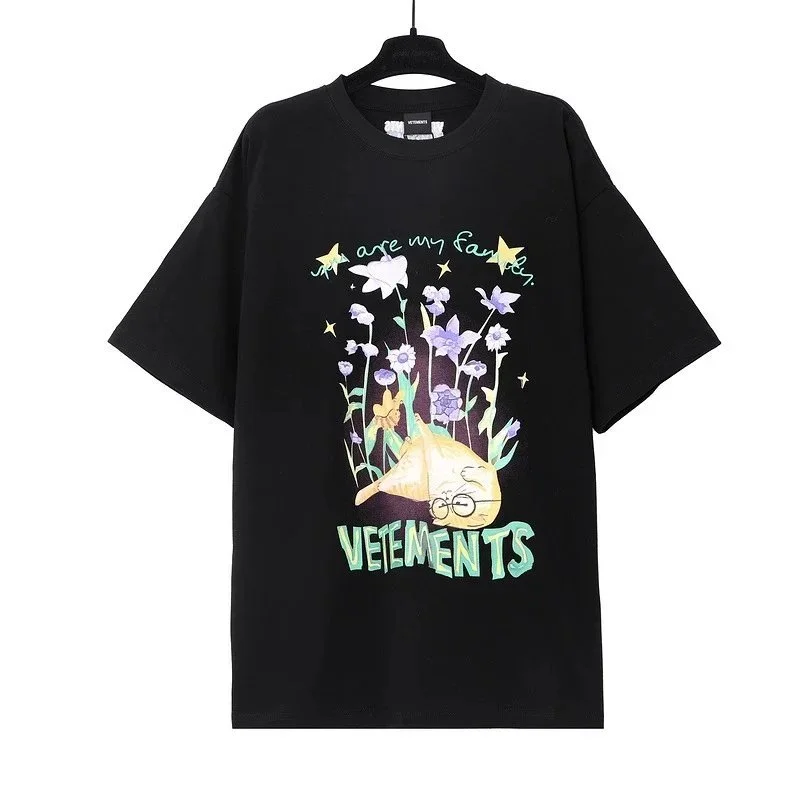 Vetements Black T-Sh